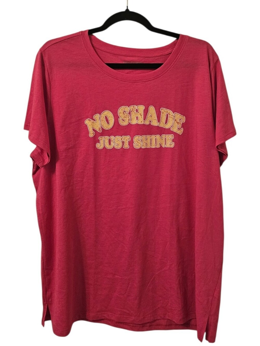 Multi-Coloured Maurices Women's No Shade Just Shine Classic Fit Graphic T-Shirt - Picture 1 of 8